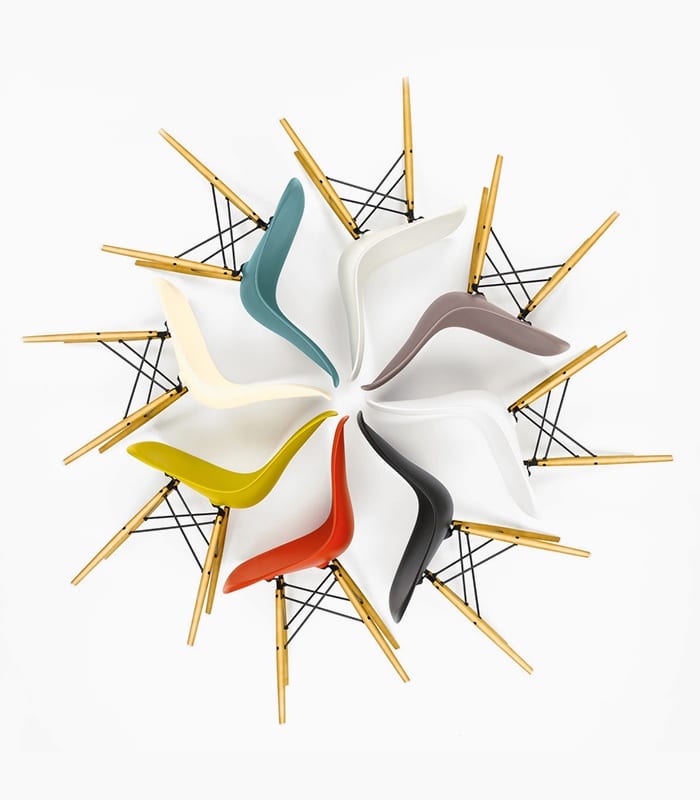 Eames plastic side chair - Afbeelding 4